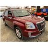Image 9 : PARKSVILLE - 2017 GMC TERRAIN RED 218034 KMS - D205240