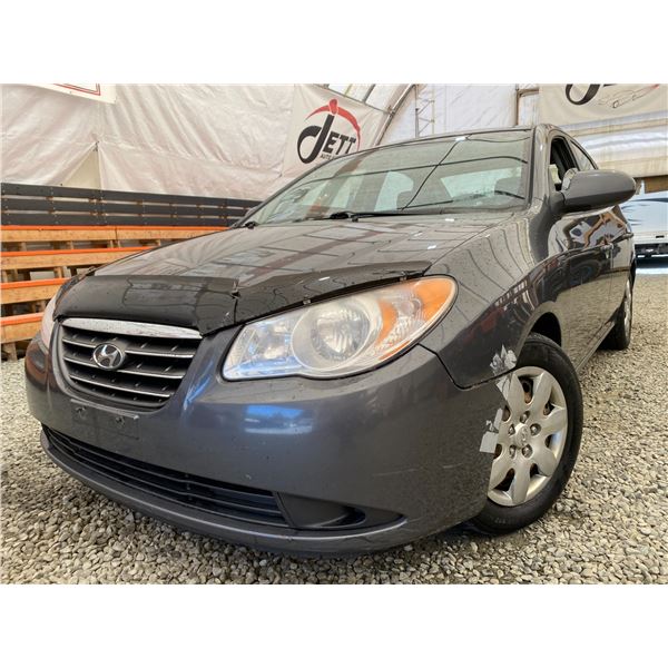 PARKSVILLE - 2007 HYUNDAI ELANTRA GRAY 199155 KMS - B187167