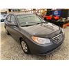Image 9 : PARKSVILLE - 2007 HYUNDAI ELANTRA GRAY 199155 KMS - B187167