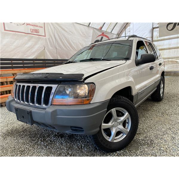 PARKSVILLE - 1999 JEEP GRAND CHEROKEE WHITE 246864 KMS - P575025
