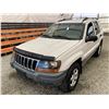 Image 3 : PARKSVILLE - 1999 JEEP GRAND CHEROKEE WHITE 246864 KMS - P575025
