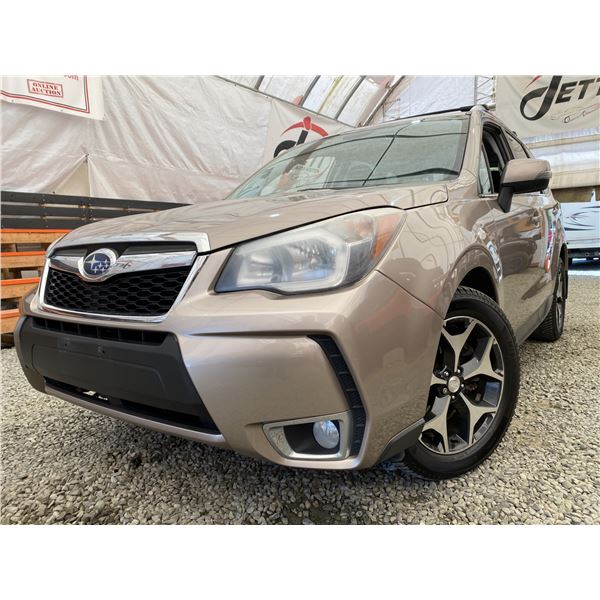 PARKSVILLE - 2015 SUBARU FORESTER BROWN 19440 KMS - D510657