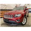 Image 1 : PARKSVILLE - 2017 JEEP COMPASS RED 130713 KMS - B205410