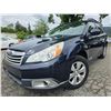 Image 1 : DUNCAN - 2012 SUBARU OUTBACK BLUE  262552 KMS - J206233