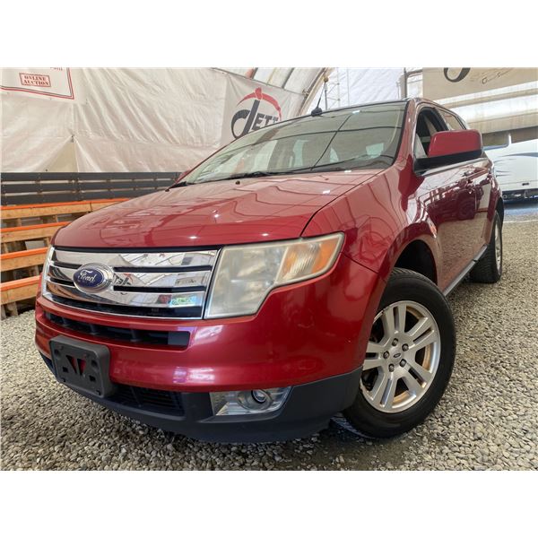 PARKSVILLE - 2007 FORD EDGE RED 236783 KMS - JA71187