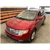 Image 4 : PARKSVILLE - 2007 FORD EDGE RED 236783 KMS - JA71187