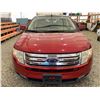 Image 6 : PARKSVILLE - 2007 FORD EDGE RED 236783 KMS - JA71187