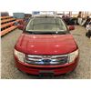 Image 7 : PARKSVILLE - 2007 FORD EDGE RED 236783 KMS - JA71187