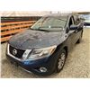 Image 3 : PARKSVILLE - 2016 NISSAN PATHFINDER BLUE 343091 KMS - B616655