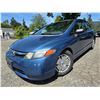 Image 1 : DUNCAN - 2008 HONDA CIVIC BLUE 258902 KMS - D023685
