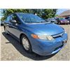 Image 5 : DUNCAN - 2008 HONDA CIVIC BLUE 258902 KMS - D023685