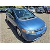 Image 6 : DUNCAN - 2008 HONDA CIVIC BLUE 258902 KMS - D023685