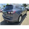 Image 9 : DUNCAN - 2013 CHEVROLET TRAVERSE BLUE  242924 KMS - J125634