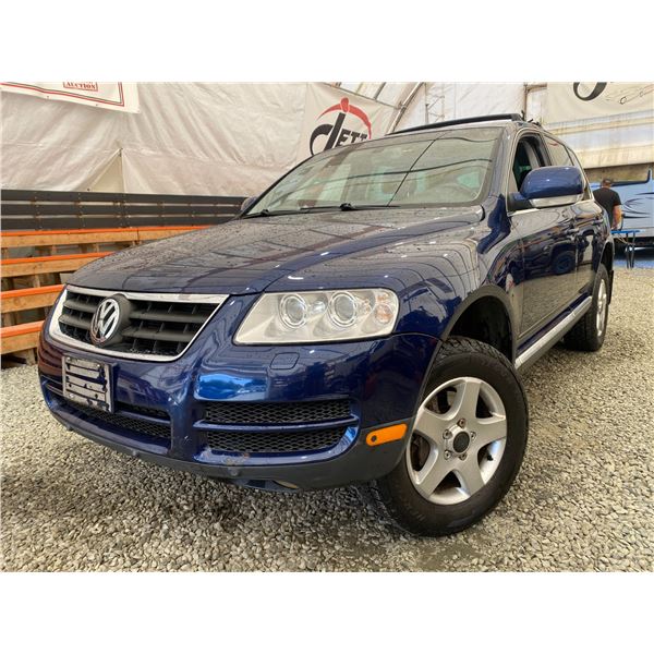 PARKSVILLE - 2005 VOLKSWAGEN TOUAREG BLUE 183437 KMS - D051496