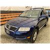 Image 3 : PARKSVILLE - 2005 VOLKSWAGEN TOUAREG BLUE 183437 KMS - D051496