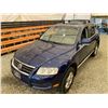 Image 4 : PARKSVILLE - 2005 VOLKSWAGEN TOUAREG BLUE 183437 KMS - D051496