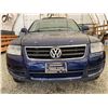 Image 5 : PARKSVILLE - 2005 VOLKSWAGEN TOUAREG BLUE 183437 KMS - D051496