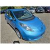 Image 6 : DUNCAN - 2012 NISSAN LEAF BLUE 120393 KMS - J018316