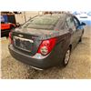 Image 15 : PARKSVILLE - 2013 CHEVROLET SONIC GREY 164525 KMS - B209268