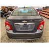 Image 18 : PARKSVILLE - 2013 CHEVROLET SONIC GREY 164525 KMS - B209268