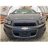 Image 5 : PARKSVILLE - 2013 CHEVROLET SONIC GREY 164525 KMS - B209268