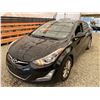 Image 3 : PARKSVILLE - 2016 HYUNDAI ELANTRA BLACK 208784 KMS - J478976