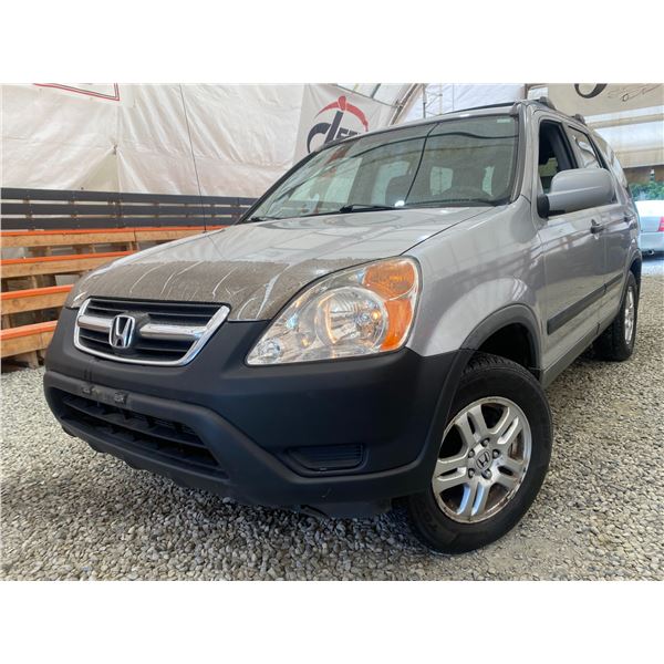 PARKSVILLE - 2004 HONDA CR-V GREY 297732 KMS - D812502