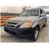 Image 2 : PARKSVILLE - 2004 HONDA CR-V GREY 297732 KMS - D812502