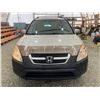 Image 6 : PARKSVILLE - 2004 HONDA CR-V GREY 297732 KMS - D812502