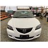 Image 6 : PARKSVILLE - 2006 MAZDA MAZDA3 WHITE 201525 KMS - B472831