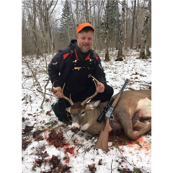 Maine Whitetail Deer Hunt for 1 with Northeast Wilderness Outfitters