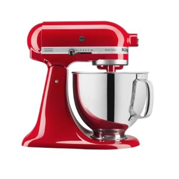 KITCHENAID DELUXE TILT-HEAD STAND MIXER 4.5QT - 300 WATT, EMPIRE RED - TESTED WORKING, RETAIL $429