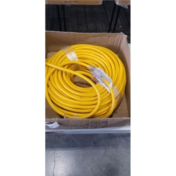 YELLOW 200 FOOT EXTENSION CORD 10AWG