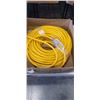 Image 1 : YELLOW 200 FOOT EXTENSION CORD 10AWG