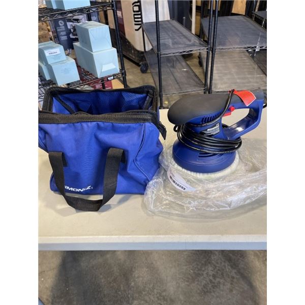 AS NEW SIMONIZ 8 INCH RANDOM ORBIT WAX AND POLISHER