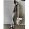 Image 1 : 2 BUNDLES OF STAINLESS STEEL RODS