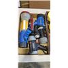 Image 3 : 2 TRAYS OF ASSORTRED TAPE AND FLASHLIGHTS
