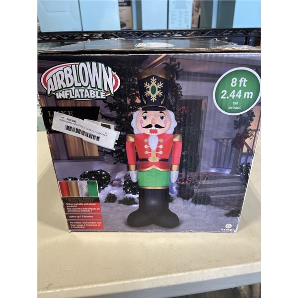 AIRBLOWN INFLATABLE LUXE NUTCRACKER - 8 FT