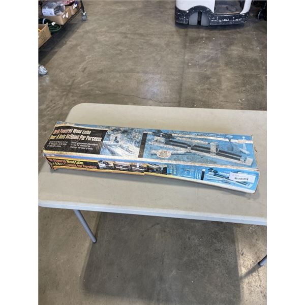 DRILL POWERED WOOD LATHE