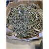 Image 3 : 2 TRAYS OF NAILS AND BOX OF THREADED TENSIONING BOLTS