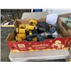 Image 2 : TRAY OF POWER TOOLS - SOME W/ BATTERIES, UNKNOWN CONDITION