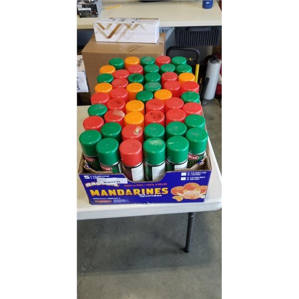 HUGE BOX OF FLASH DASH AREOSOL SPARYS FOR CAR DETAILING