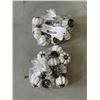 Image 1 : 2 BAGS OF VINTAGE GLASS DOOR KNOBS