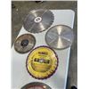 Image 5 : LARGE LOT OF ASSORTED CUT OFF AND WOOD SAW BLADES