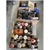 Image 1 : 4  BOXES OF SHOP FLUIDS AND MISC ITEMS