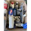 Image 4 : 4  BOXES OF SHOP FLUIDS AND MISC ITEMS