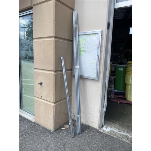 2 BUNDLES OF 1 INCH PIPES. 5-8 FEET IN LENGTH