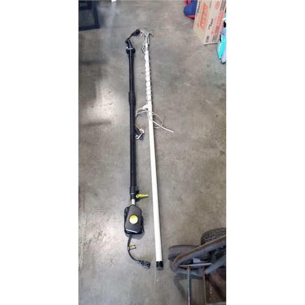 TREE PRUNER AND TELESCOPIC POWER POLE