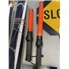 Image 3 : ASSORTED MARKERS, STOP SIGN, BANNERS AND MORE