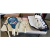 Image 1 : BADMINTON SET AND ASSORTED RACQUETS